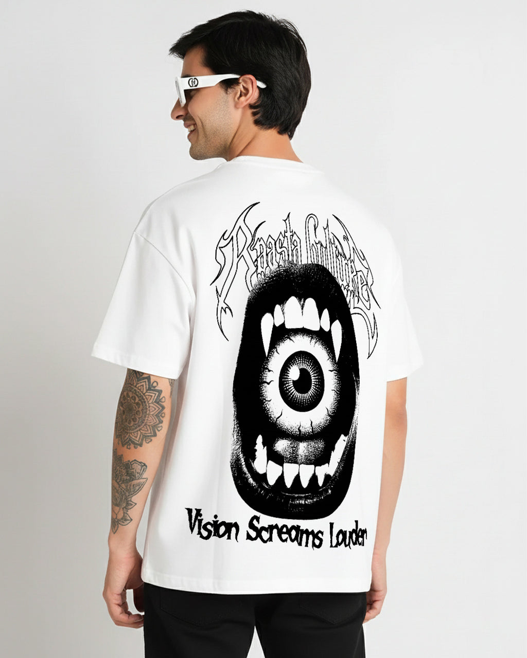 Vision Screams Louder Oversized T-Shirt