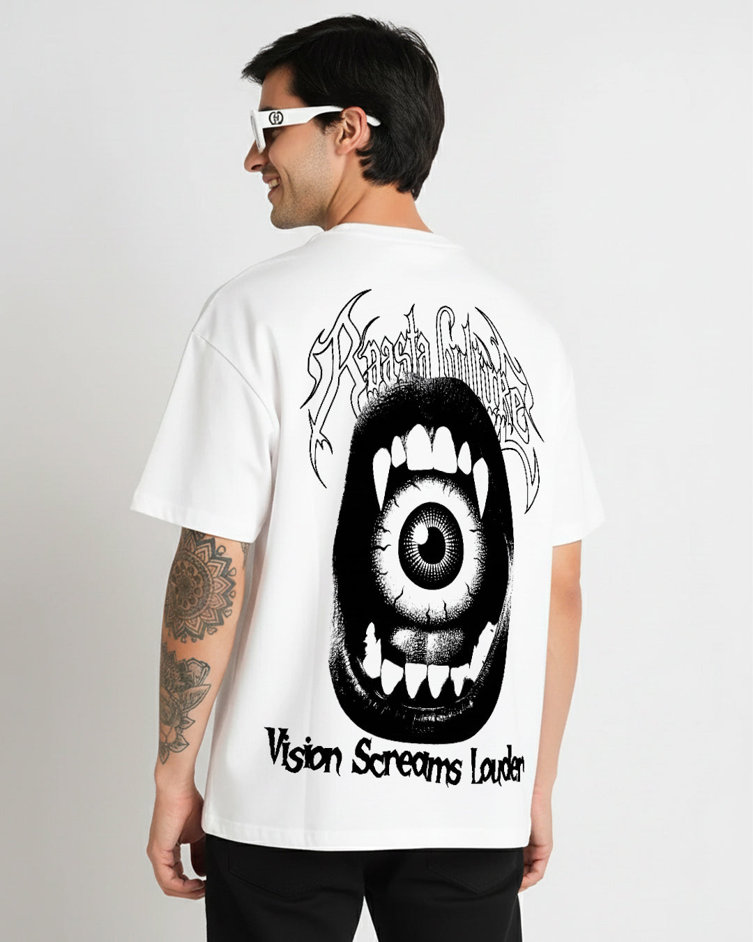 Vision Screams Louder Oversized T-Shirt