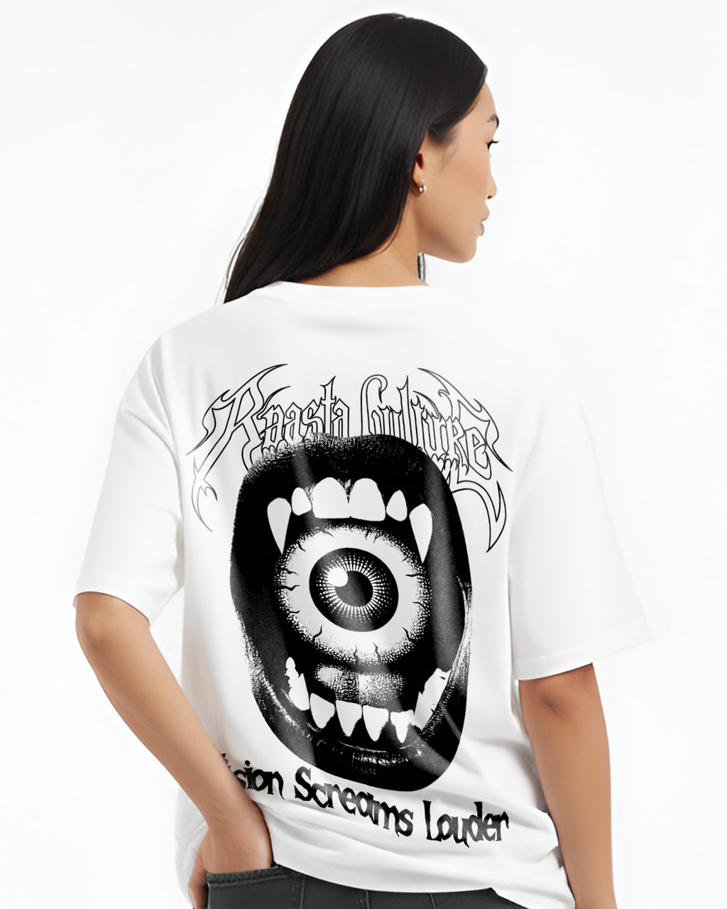 Vision Screams Louder Oversized T-Shirt