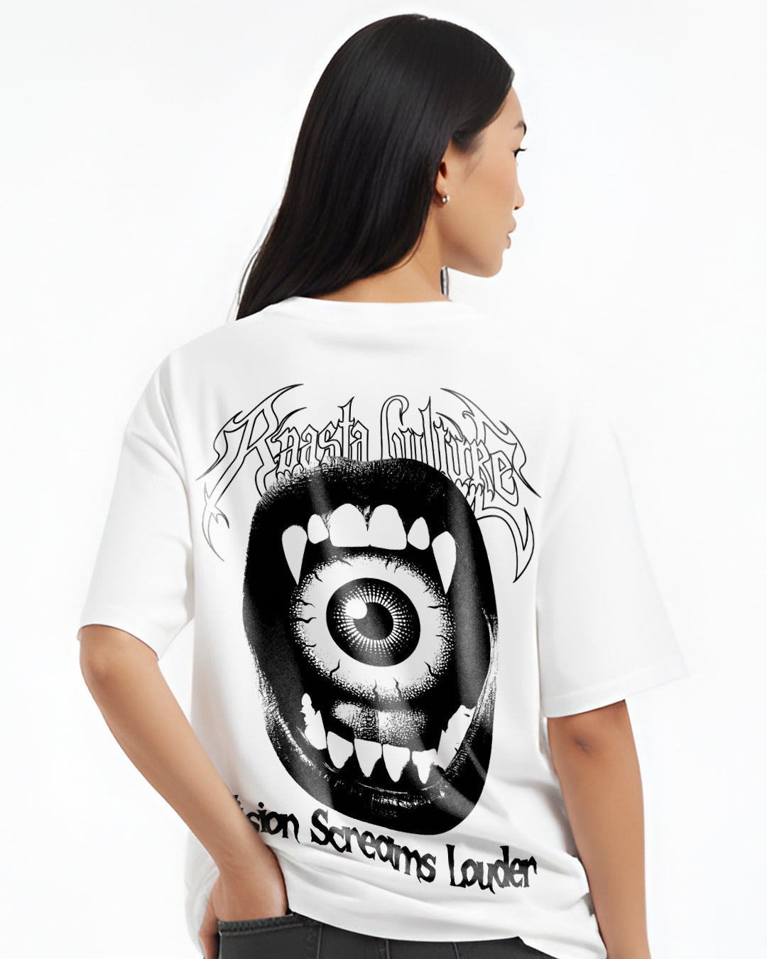Vision Screams Louder Oversized T-Shirt