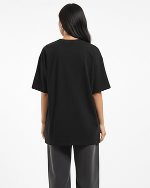 Hell Wasn't Ready Terry Oversized Tee