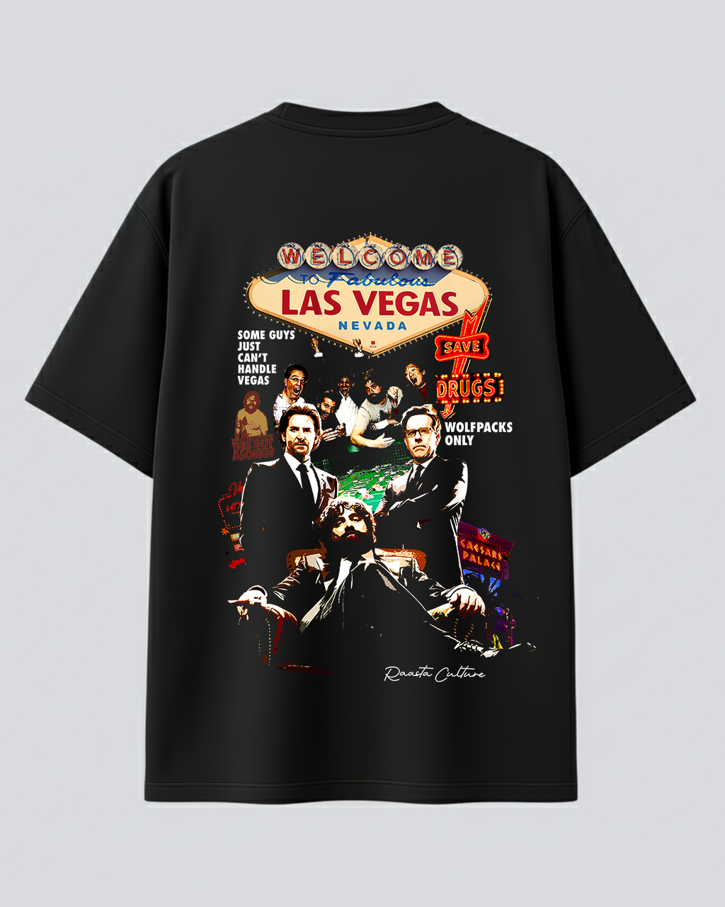 Hangover Las Vegas Oversized T-Shirt