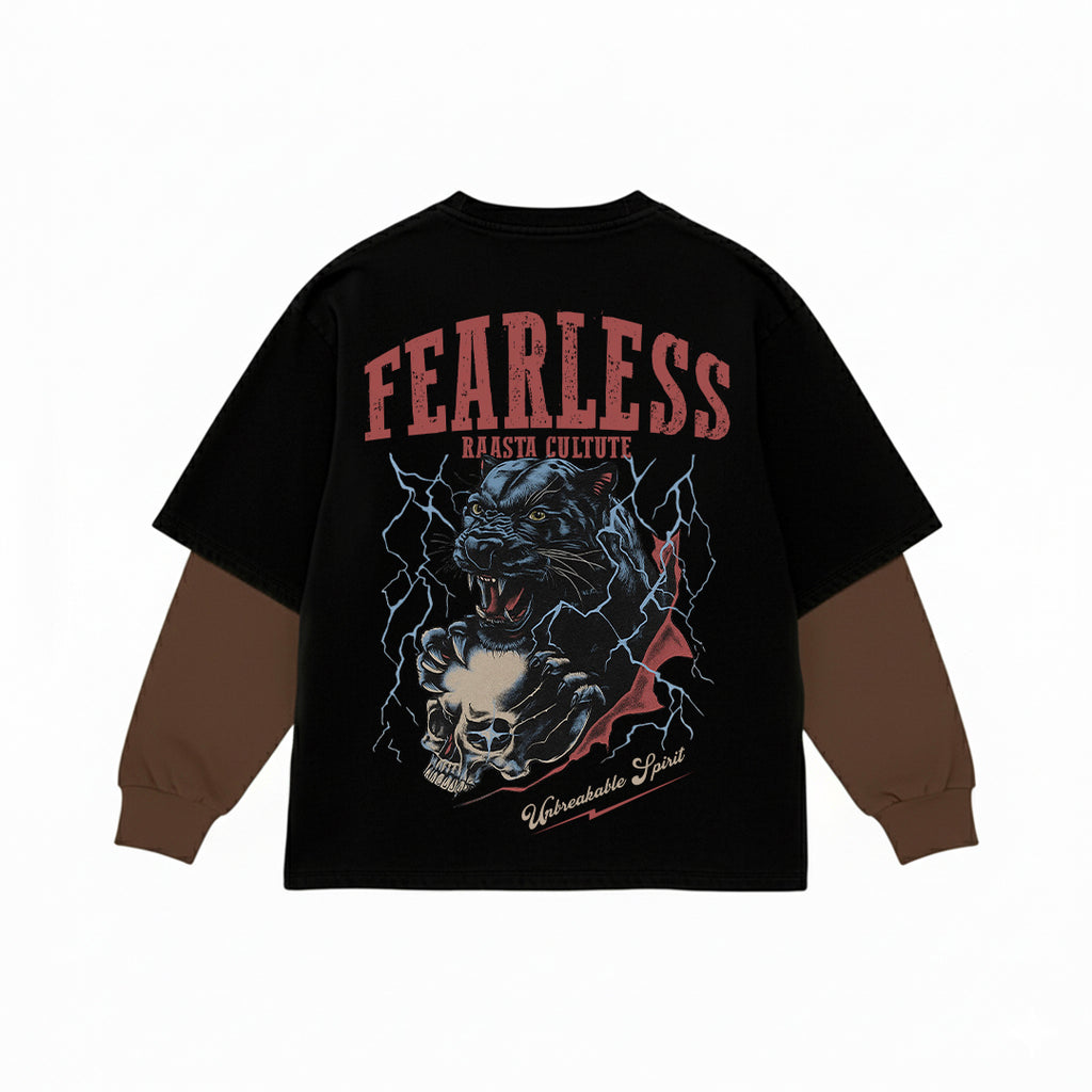 Fearless Double‑Sleeve Tee
