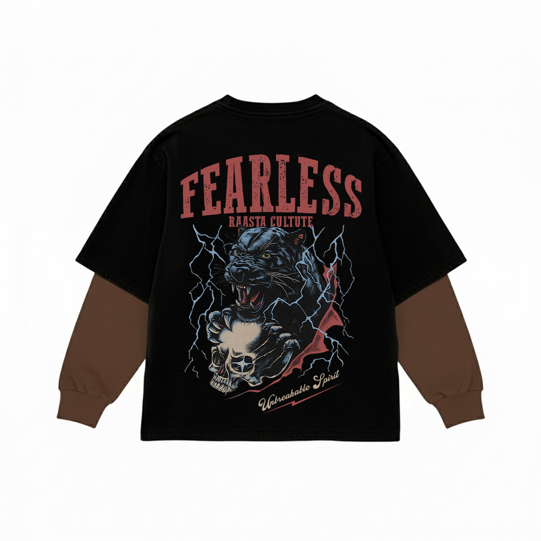 Fearless Double‑Sleeve Tee