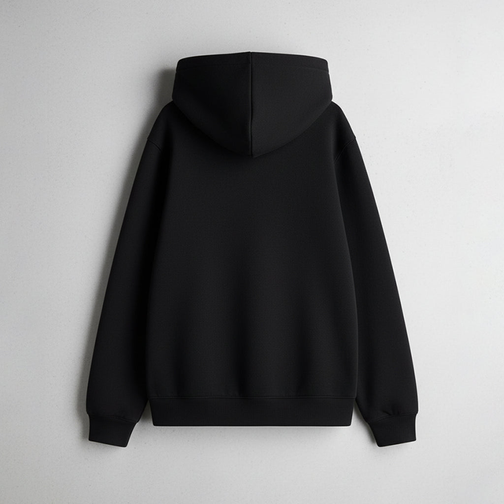 Black Unisex Oversized Hoodie