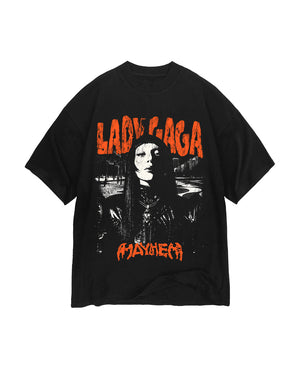 Lady Gaga Mayhem Oversized T-Shirt