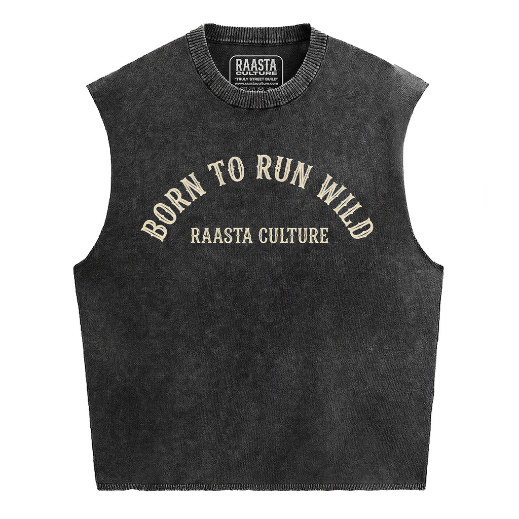 Born To Run Wild Vest Tank