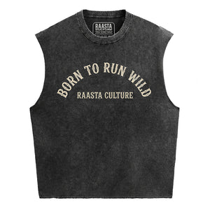 Born To Run Wild Vest Tank