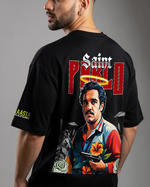 Saint Pablo Black Oversized T-Shirt