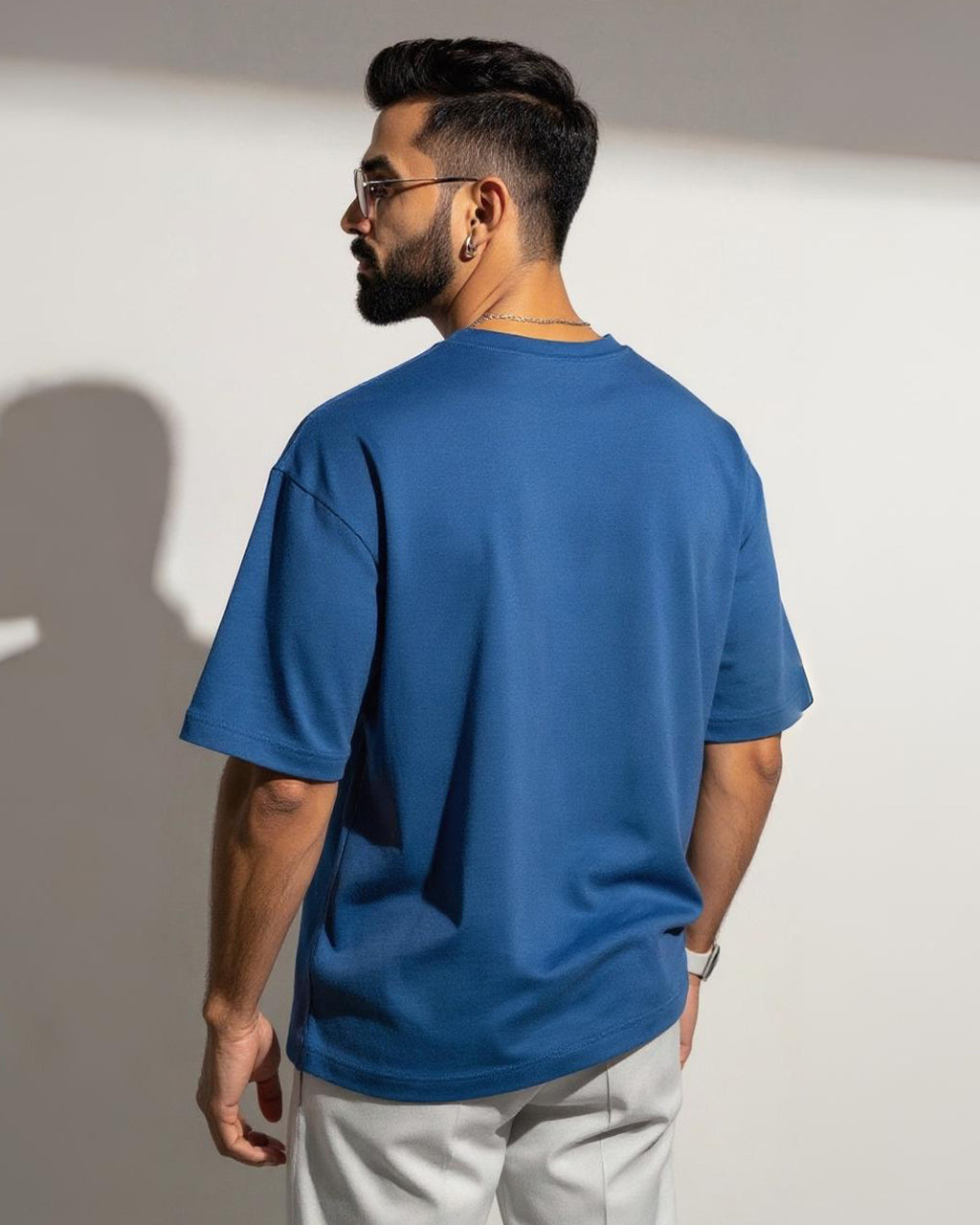 STFU Royal Blue Oversized T-Shirt