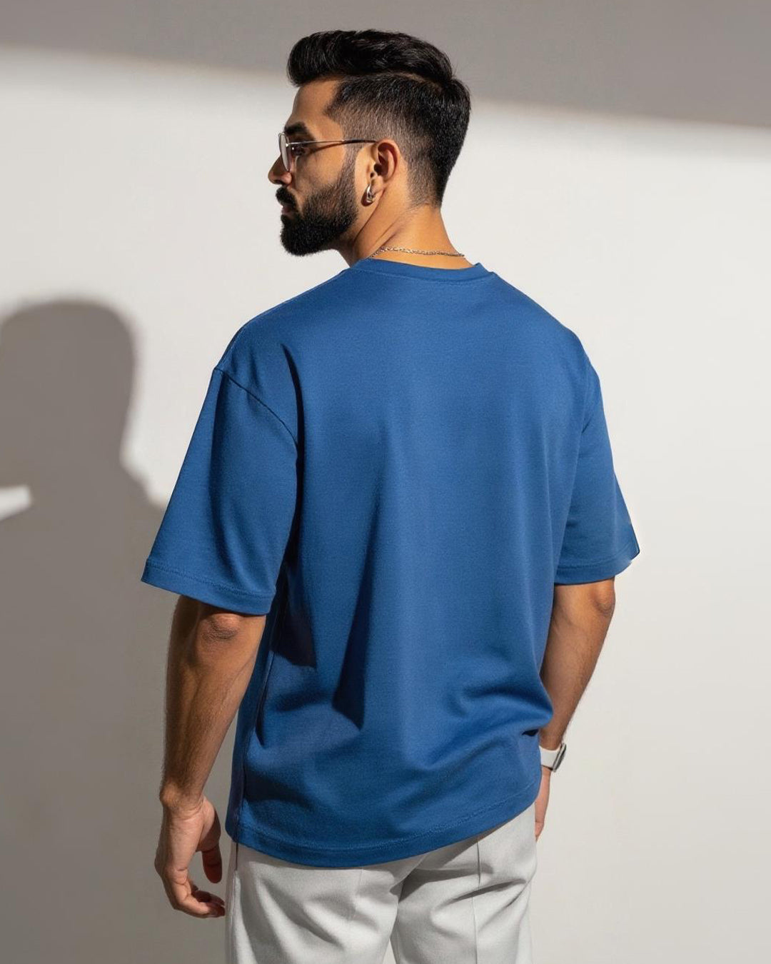 STFU Royal Blue Oversized T-Shirt