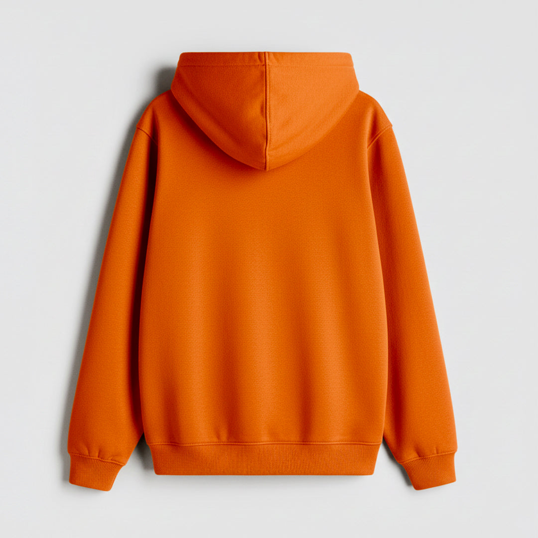 Orange Unisex Oversized Hoodie