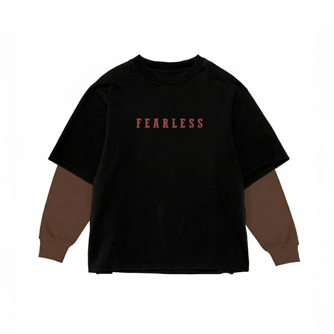 Fearless Double‑Sleeve Tee