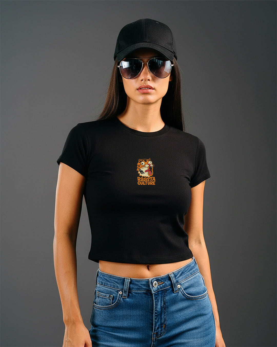 Tiger Face Baby Tee
